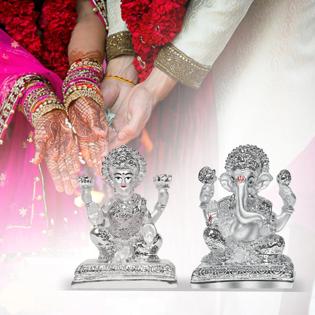 How a Silver Lakshmi Ganesh Idol Can Elevate the Ambiance of Your Home