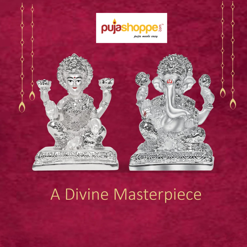 Silver Lakshmi Ganesh Idols: The Ideal Housewarming Gift for a Divine Start