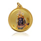 Diviniti 24K Gold Plated Ram Ji & Jai Shri Ram 22MM Double Sided Pendant For Men, Women & Kids