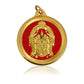 Diviniti 24K Gold Plated Padmavathi & Tirupati Balaji 22MM Double Sided Pendant For Men, Women & Kids