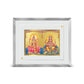 Diviniti 24K Gold Plated Lakshmi Ganesha Customized Photo Frame For Wedding Gift