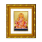 DIVINITI 24K Gold Plated Dagdu Ganesha Photo Frame For Home Decor, Prosperity, Luck (15.0 X 13.0 CM)