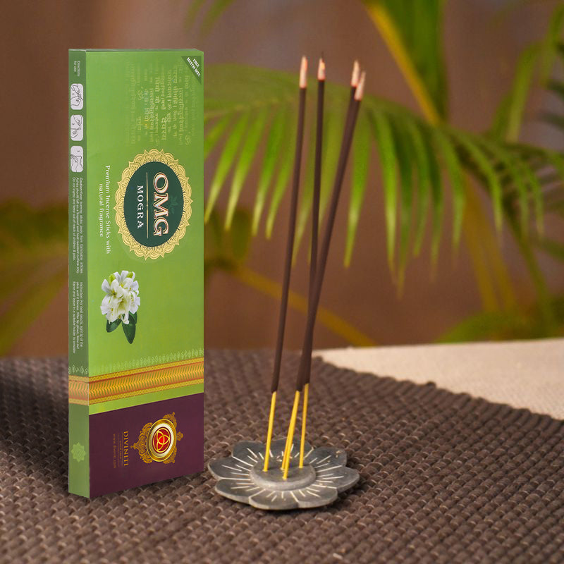 Diviniti OMG Premium Incense Sticks| Incense Stick with Natural Fragrance| Rich Aroma| Long-Lasting, Non-Toxic, 100% Natural (Pack of 48 X 12)