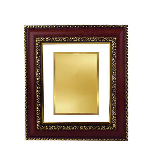 Diviniti Photo Frame With Customized Photo Printed on 24K Gold Plated Foil| Personalized Gift for Birthday, Marriage Anniversary & Celebration With Loved Ones|DG 105 S1