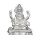 Diviniti 999 Silver Plated Lakshmi Mata Idol for Home Decor Showpiece (7.5X6CM)