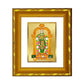 DIVINITI 24K Gold Plated Meenakshi Religious Photo Frame For Living Room, Worship (15.0 X 13.0 CM)