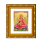 DIVINITI 24K Gold Plated Lakshmi Mata Photo Frame For Home Decor, Worship, Wealth (15.0 X 13.0 CM)