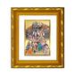 DIVINITI 24K Gold Plated Shiv Parivar Photo Frame For Home Decor, Festival Gift, Puja (15.0 X 13.0 CM)