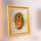 Diviniti 24K Gold Plated Ram Lalla Photo Frame For Home Decor, Wall Hanging, Table Top, Puja Room & Gift (32.5 CM X 25.5 CM)