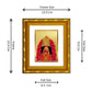 DIVINITI 24K Gold Plated Maa Tara Photo Frame For Home Decor Showpiece, TableTop (15.0 X 13.0 CM)