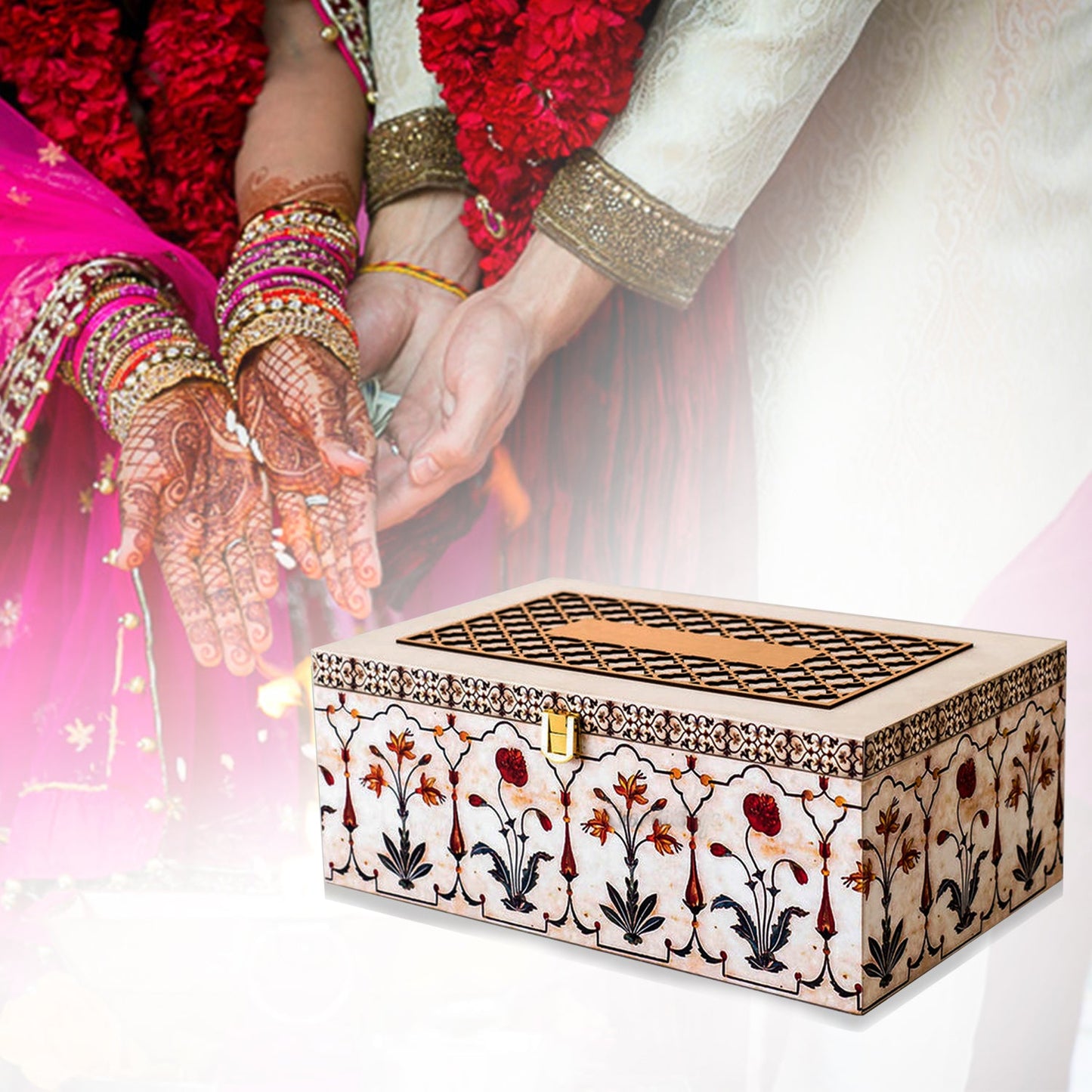 Diviniti Designer Gift Box For Wedding Gift For Bride and Groom