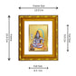 DIVINITI 24K Gold Plated Lord Shiva Wall Photo Frame For Home Decor, Puja, Housewarming (15.0 X 13.0 CM)