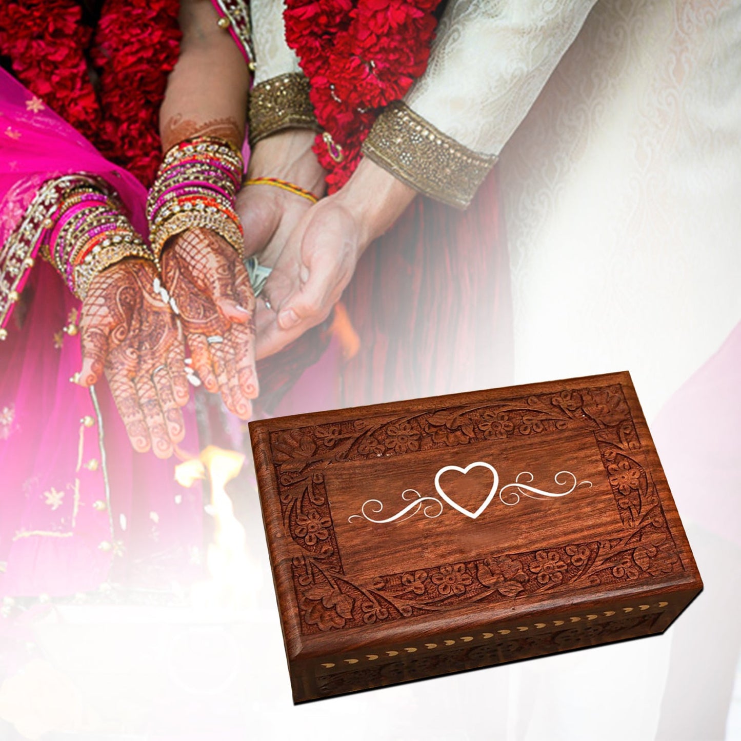 Diviniti Designer Gift Box For Wedding Gift For Bride and Groom