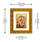 DIVINITI 24K Gold Plated Narsimha Wall Photo Frame For Home Decor, TableTop, Puja (15.0 X 13.0 CM)