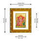 DIVINITI 24K Gold Plated Murugan Valli Wall Photo Frame For Home Decor, TableTop (15.0 X 13.0 CM)