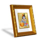 DIVINITI 24K Gold Plated Bal Gopal Photo Frame For Home Decor Showpiece, Wall Decor (15.0 X 13.0 CM)