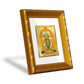 DIVINITI 24K Gold Plated Meenakshi Religious Photo Frame For Living Room, Worship (15.0 X 13.0 CM)