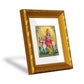 DIVINITI 24K Gold Plated Krishna Ji Photo Frame For Home Decor, TableTop, Puja, Gift (15.0 X 13.0 CM)