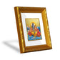 DIVINITI 24K Gold Plated Religious Shiv Parivar Photo Frame For Home Decor, TableTop (15.0 X 13.0 CM)