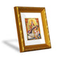 DIVINITI 24K Gold Plated Saraswati Mata Wall Photo Frame For Home Decor, Office, Gift (15.0 X 13.0 CM)