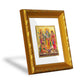 DIVINITI 24K Gold Plated Ram Darbar Photo Frame For Home Wall Decor, Festival Puja (15.0 X 13.0 CM)