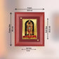 Diviniti 24K Gold Plated Ram Lalla Photo Frame For Home Decor, Wall Decor, Table Top, Puja Room & Gift (16 CM X 20 CM)