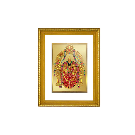 DIVINITI Padmavati Gold Plated Wall Photo Frame, Table Decor| DG Frame 056 Size 3 and 24K Gold Plated Foil (32.5 CM X 25.5 CM)