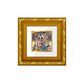 DIVINITI 24K Gold Plated Shiv Parivar Photo Frame For Home Decor, Table, Puja Room (10.8 X 10.8 CM)