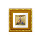 DIVINITI 24K Gold Plated Radha Krishna Photo Frame For Home Decor Showpiece, Puja, Gift (10.8 X 10.8 CM)