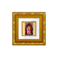 DIVINITI 24K Gold Plated Mahendipur Balaji Photo Frame For Home Decor, Puja, Festive Gift (10.8 X 10.8 CM)