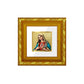 DIVINITI 24K Gold Plated Mother Mary Photo Frame For Home Decor, TableTop, Festival Gift (10.8 X 10.8 CM)