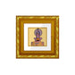 DIVINITI 24K Gold Plated Khatu Shyam Photo Frame For Living Room, Puja Room, Festive Gift (10.8 X 10.8 CM)