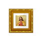 DIVINITI 24K Gold Plated Jesus Christ Photo Frame For Home Decor, Tabletop, Gift (10.8 X 10.8 CM)