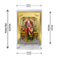 Diviniti 24K Gold Plated Sai Baba Frame For Car Dashboard, Home Decor, Table, Prayer (11 x 6.8 CM)