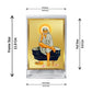 Diviniti 24K Gold Plated Sai Baba Frame For Car Dashboard & Home Decor Showpiece (11 x 6.8 CM)