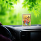 Diviniti 24K Gold Plated Hanuman Ji Frame For Car Dashboard, Home Decor, Table, Puja (11 x 6.8 CM)