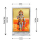 Diviniti 24K Gold Plated God Hanuman Frame For Car Dashboard, Home Decor, Festival Gift (11 x 6.8 CM)