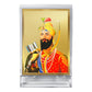 Diviniti 24K Gold Plated Guru Gobind Singh Frame For Car Dashboard, Home Decor, Table Top, Festival Gift (11 x 6.8 CM)