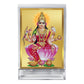 Diviniti 24K Gold Plated Dhan Lakshmi Frame For Car Dashboard, Home Decor, Table Top, Puja, Gift (11 x 6.8 CM)