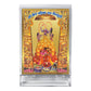 Diviniti 24K Gold Plated Chintpurni Mata Frame For Car Dashboard, Home Decor, Table Top, Gift, Puja (11 x 6.8 CM)