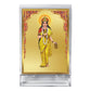 Diviniti 24K Gold Plated Brahmacharini Mata Frame For Car Dashboard, Home Decor, Table Top, Gift, Puja (11 x 6.8 CM)