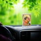 Diviniti 24K Gold Plated Bal Ganesha Frame For Car Dashboard, Home Decor, Table Top & Gift (11 x 6.8 CM)