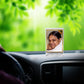 Diviniti 24K Gold Plated Mata Amritanandamayi Frame For Car Dashboard, Home Decor, Gift (11 x 6.8 CM)