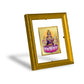 DIVINITI Vijaya Lakshmi Gold Plated Wall Photo Frame| DG Frame 101 Size 1 Wall Photo Frame and 24K Gold Plated Foil| Religious Photo Frame Idol For Prayer, Gifts Items (15CMX13CM)