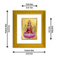 DIVINITI Veer Laxmi Gold Plated Wall Photo Frame| DG Frame 101 Size 1 Wall Photo Frame and 24K Gold Plated Foil| Religious Photo Frame Idol For Prayer, Gifts Items (15CMX13CM)