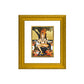 DIVINITI Vallabha Gold Plated Wall Photo Frame| DG Frame 101 Size 1 Wall Photo Frame and 24K Gold Plated Foil| Religious Photo Frame Idol For Prayer, Gifts Items (15CMX13CM)