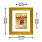 DIVINITI Umiya Mata Gold Plated Wall Photo Frame| DG Frame 101 Size 1 Wall Photo Frame and 24K Gold Plated Foil| Religious Photo Frame Idol For Prayer, Gifts Items (15CMX13CM)