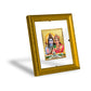 DIVINITI Shiva Parvati-2 Gold Plated Wall Photo Frame| DG Frame 101 Size 1 Wall Photo Frame and 24K Gold Plated Foil| Religious Photo Frame Idol For Prayer, Gifts Items (15CMX13CM)