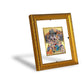 DIVINITI Shiva Parivar-1 Gold Plated Wall Photo Frame| DG Frame 101 Size 1 Wall Photo Frame and 24K Gold Plated Foil| Religious Photo Frame Idol For Prayer, Gifts Items (15CMX13CM)