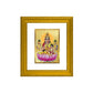 DIVINITI Santana Lakshmi Gold Plated Wall Photo Frame| DG Frame 101 Size 1 Wall Photo Frame and 24K Gold Plated Foil| Religious Photo Frame Idol For Prayer, Gifts Items (15CMX13CM)